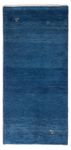 Gabbeh tapijt - Perzisch - 142 x 69 cm - donkerblauw