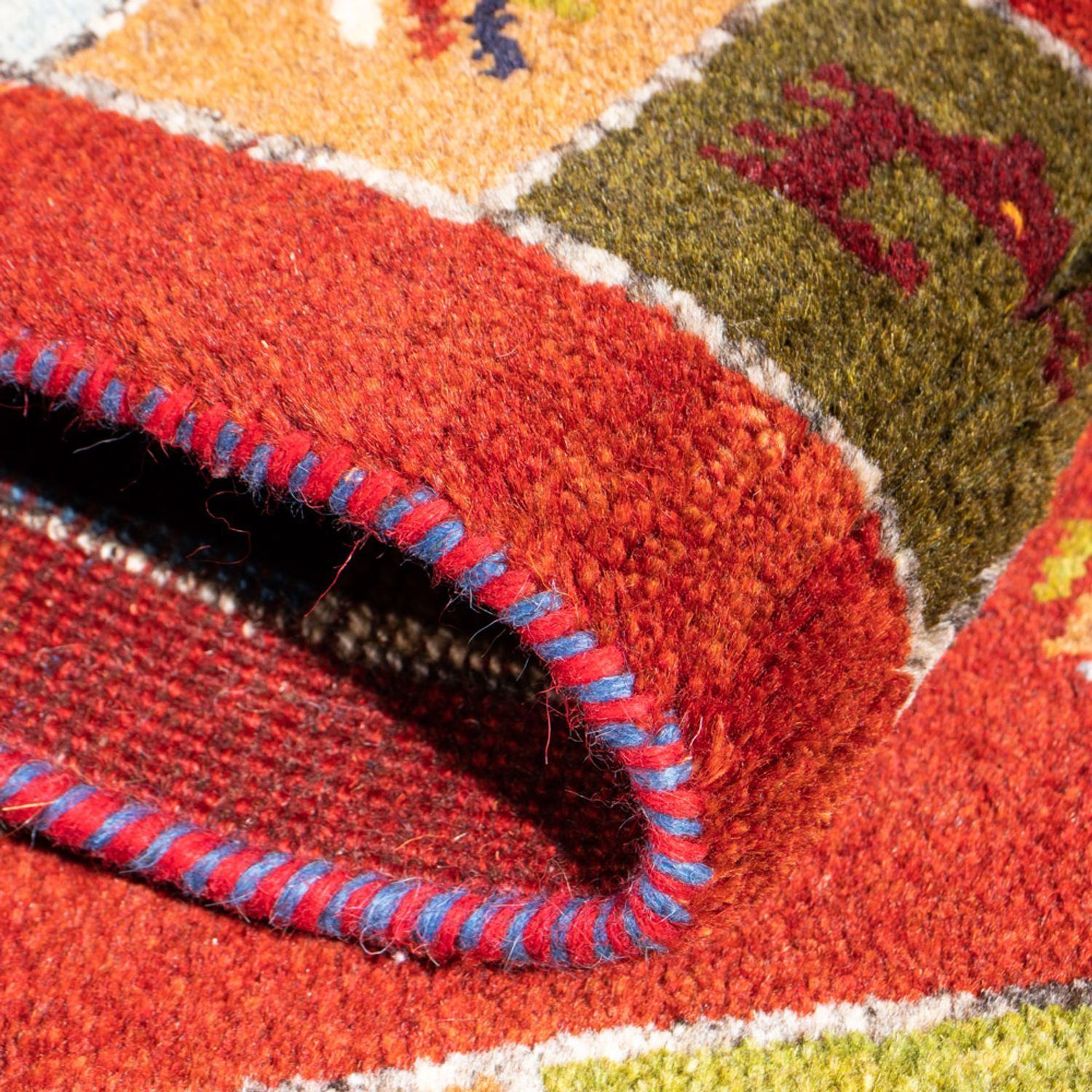 Gabbeh Rug - Perser - 88 x 61 cm - multicolored