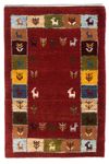 Tapis Gabbeh - Persan - 88 x 61 cm - multicolore