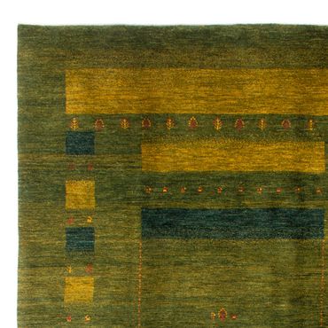 Alfombra Gabbeh - Loribaft Persa - 260 x 185 cm - verde