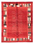 Tapis Gabbeh - Persan - 191 x 147 cm - rouge