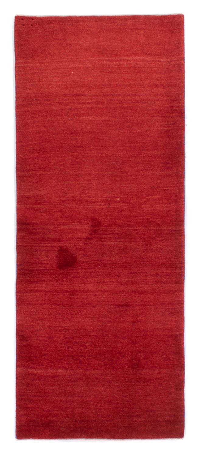 Tapis de couloir Tapis Gabbeh - Persan - 200 x 80 cm - rouge