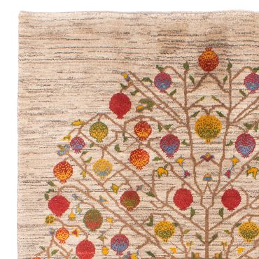 Gabbeh Rug - Perser - 201 x 148 cm - natural