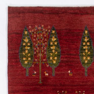 Runner Gabbeh Rug - Perser - 240 x 70 cm - red