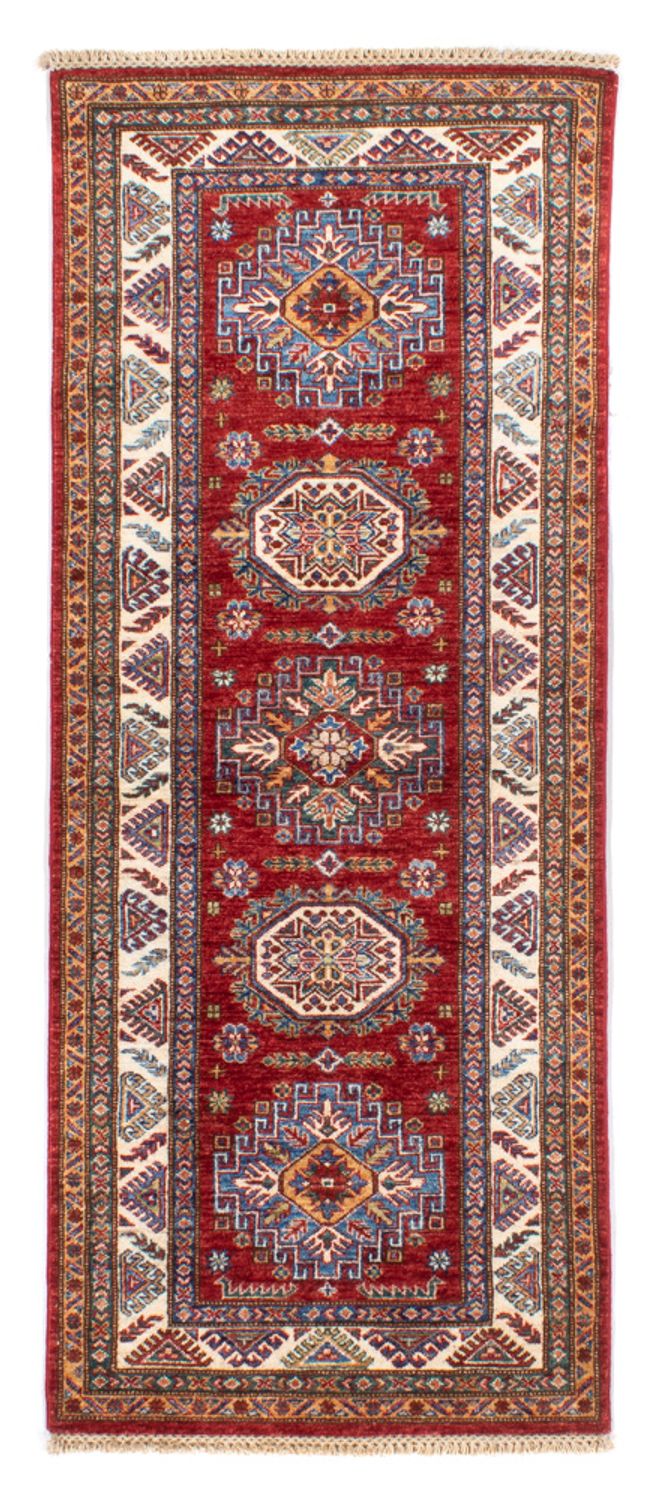 Tapis de couloir Tapis Ziegler - Kazak - 203 x 81 cm - rouge