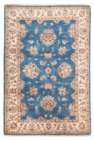 Ziegler Teppich - 183 x 127 cm - blau