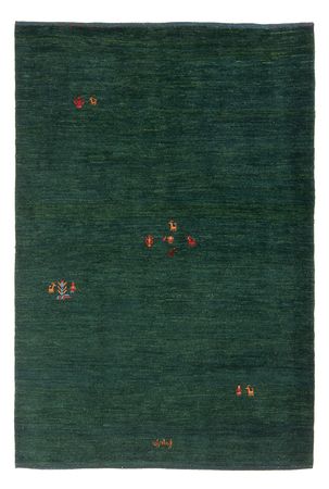 Tapis Gabbeh - Persan - 175 x 122 cm - vert foncé