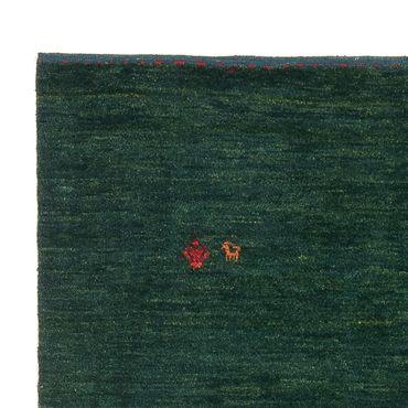 Tapis Gabbeh - Persan - 175 x 122 cm - vert foncé