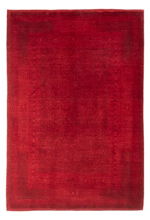 Alfombra Gabbeh - Persa - 177 x 128 cm - rojo oscuro