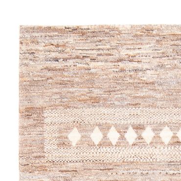 Gabbeh-matta - persisk - 180 x 120 cm - mörk beige