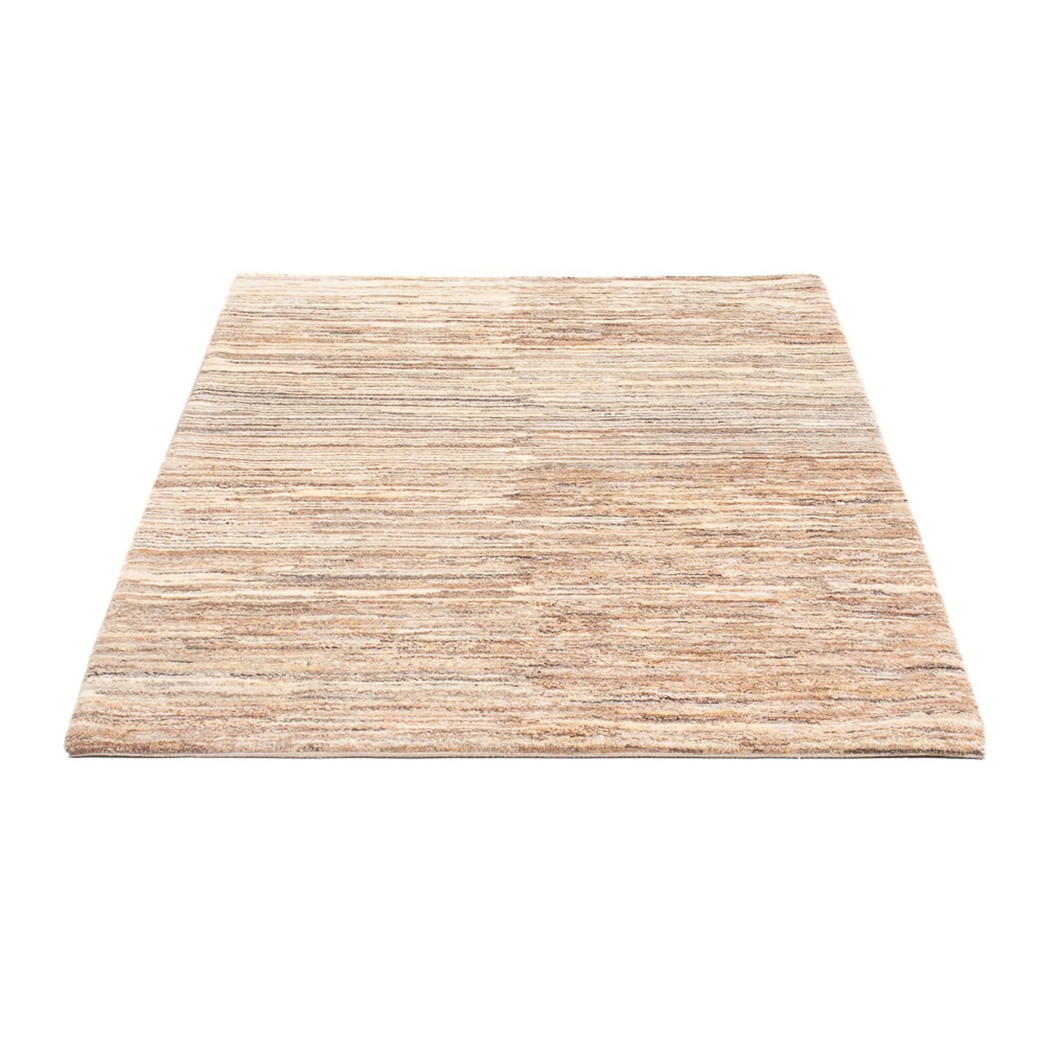 Tapis Gabbeh - Persan - 142 x 102 cm - beige foncé