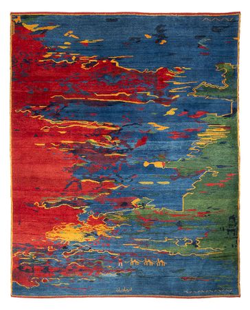 Tapis Gabbeh - Persan - 290 x 230 cm - multicolore