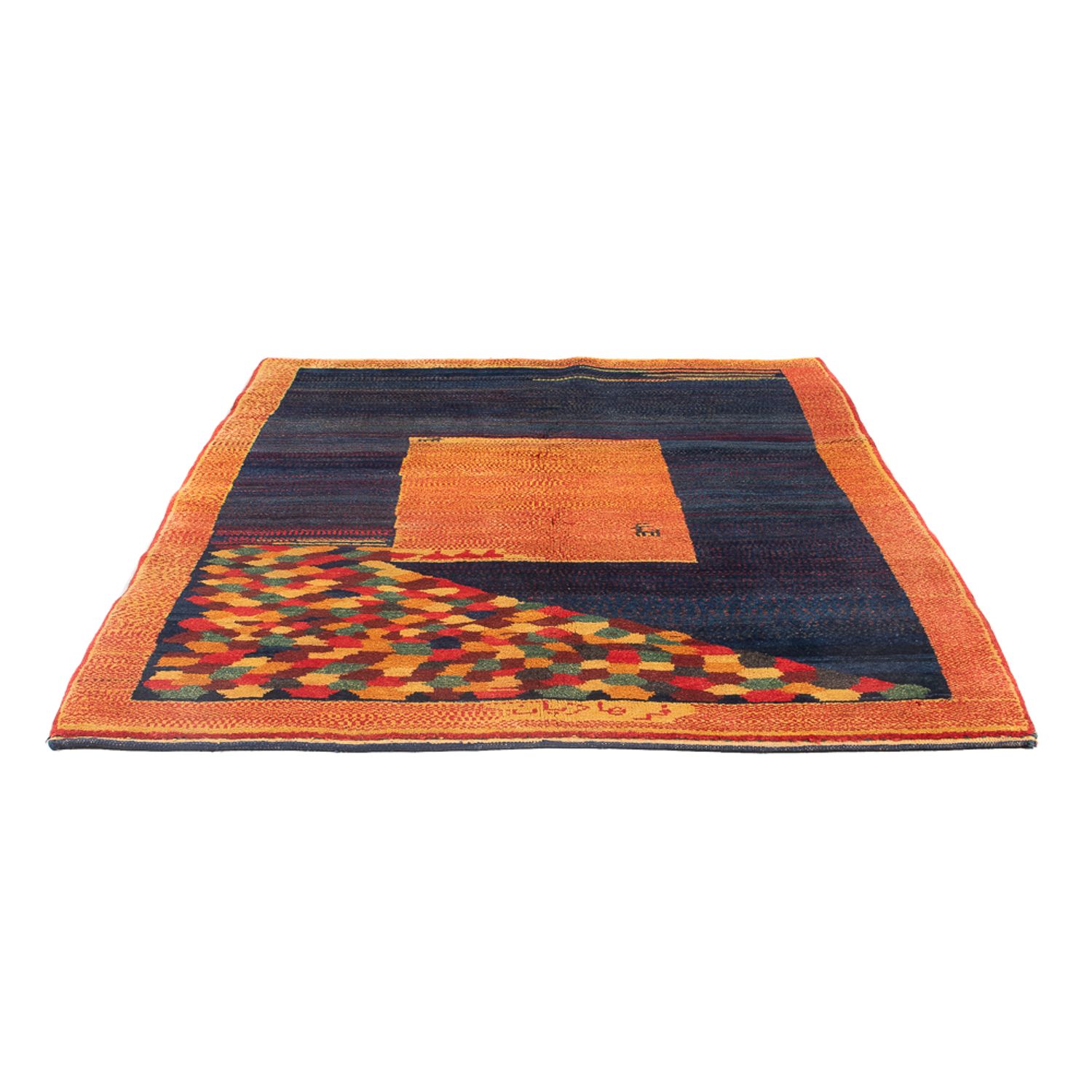 Gabbeh tapijt - Perzisch - 196 x 157 cm - veelkleurig