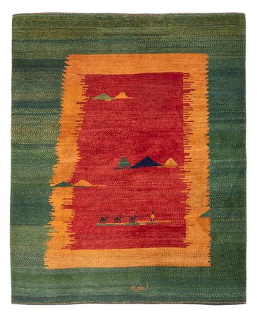 Tapis Gabbeh - Persan - 234 x 200 cm - multicolore