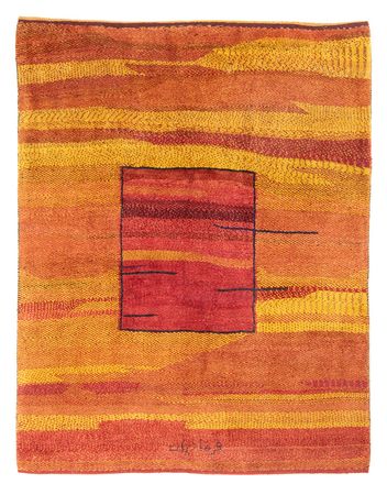 Tapete Gabbeh - Persa - 190 x 150 cm - multicolorido