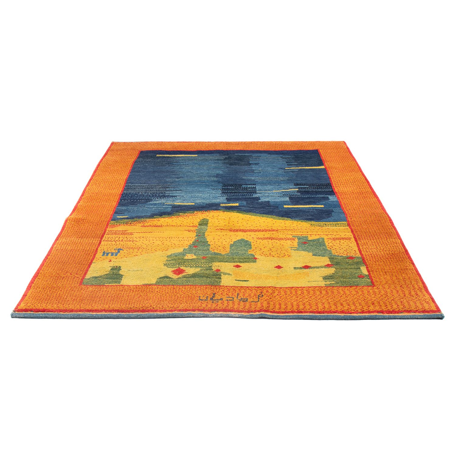 Tappeto Gabbeh - Persero - 206 x 153 cm - multicolore