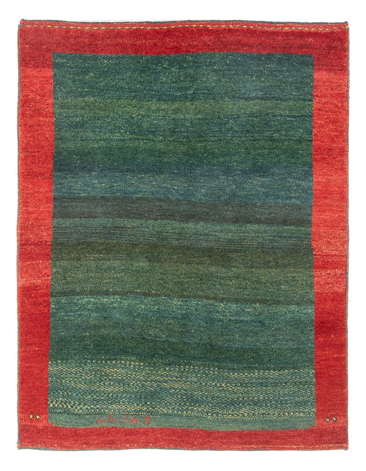 Gabbeh Teppich - Perser - 153 x 120 cm - mehrfarbig