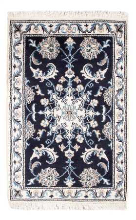 Tapete Persa - Nain - Royal - 90 x 60 cm - azul escuro