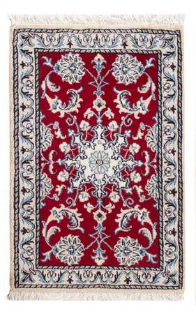 Tapis persan - Nain - Royal - 90 x 60 cm - rouge