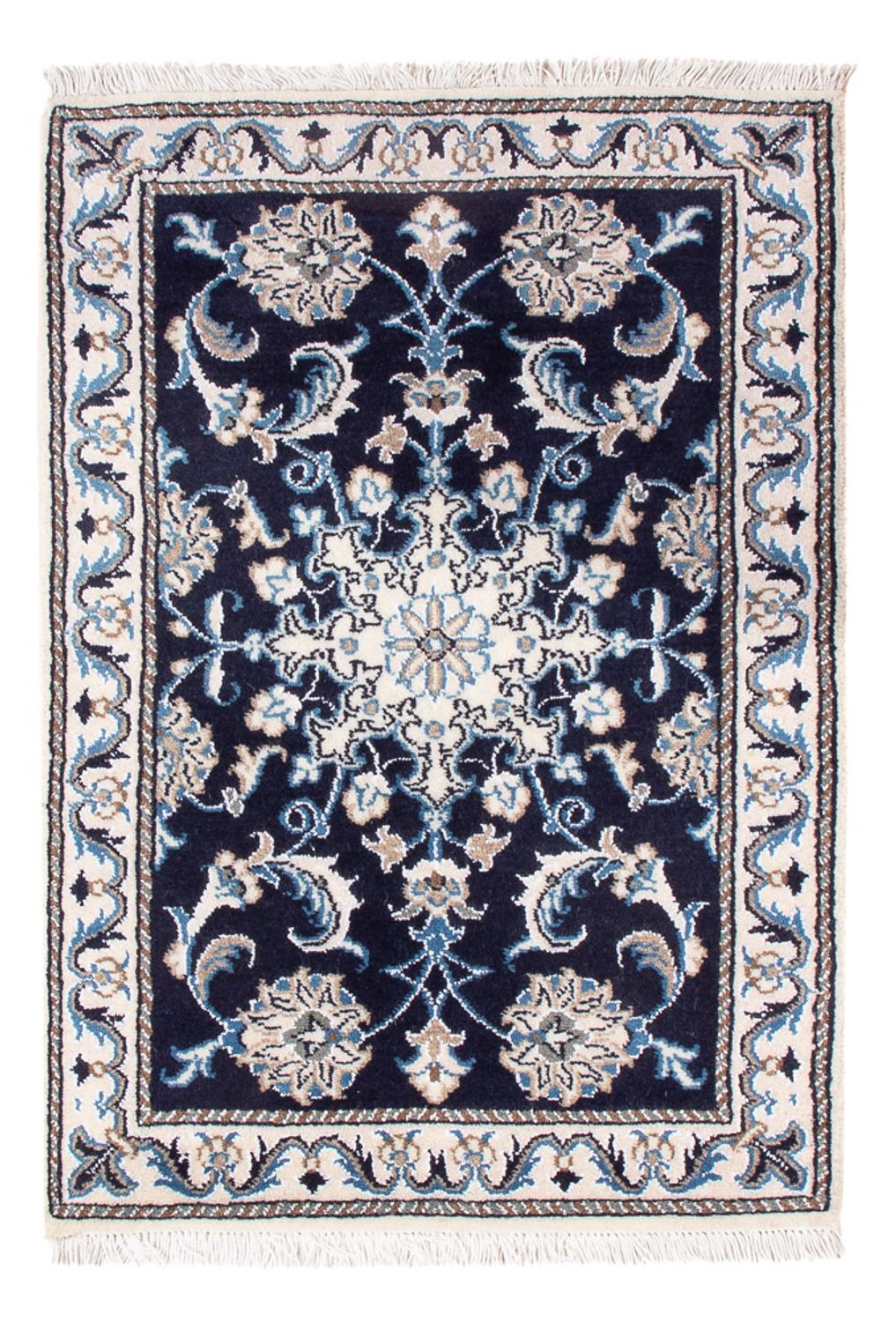 Perser Rug - Nain - Royal - 90 x 60 cm - dark blue