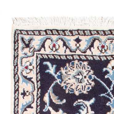 Tapete Persa - Nain - Royal - 90 x 60 cm - azul escuro