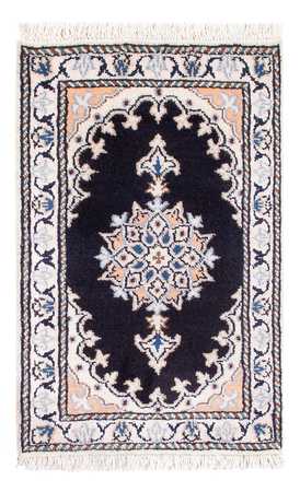 Tapete Persa - Nain - Royal - 60 x 40 cm - azul escuro