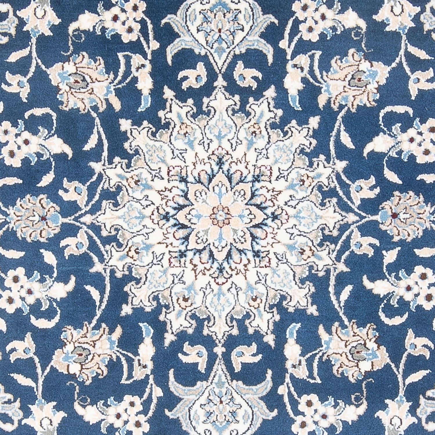 Tapis persan - Nain - Royal - 206 x 149 cm - bleu