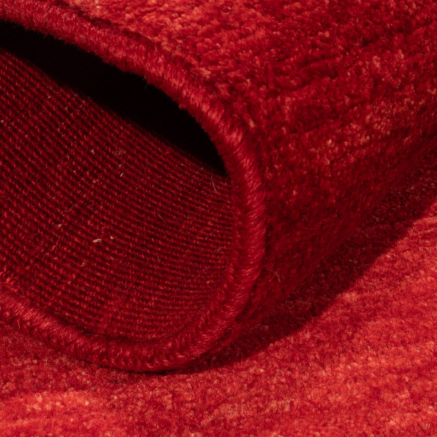 Alfombra Gabbeh - Persa - 150 x 105 cm - rojo