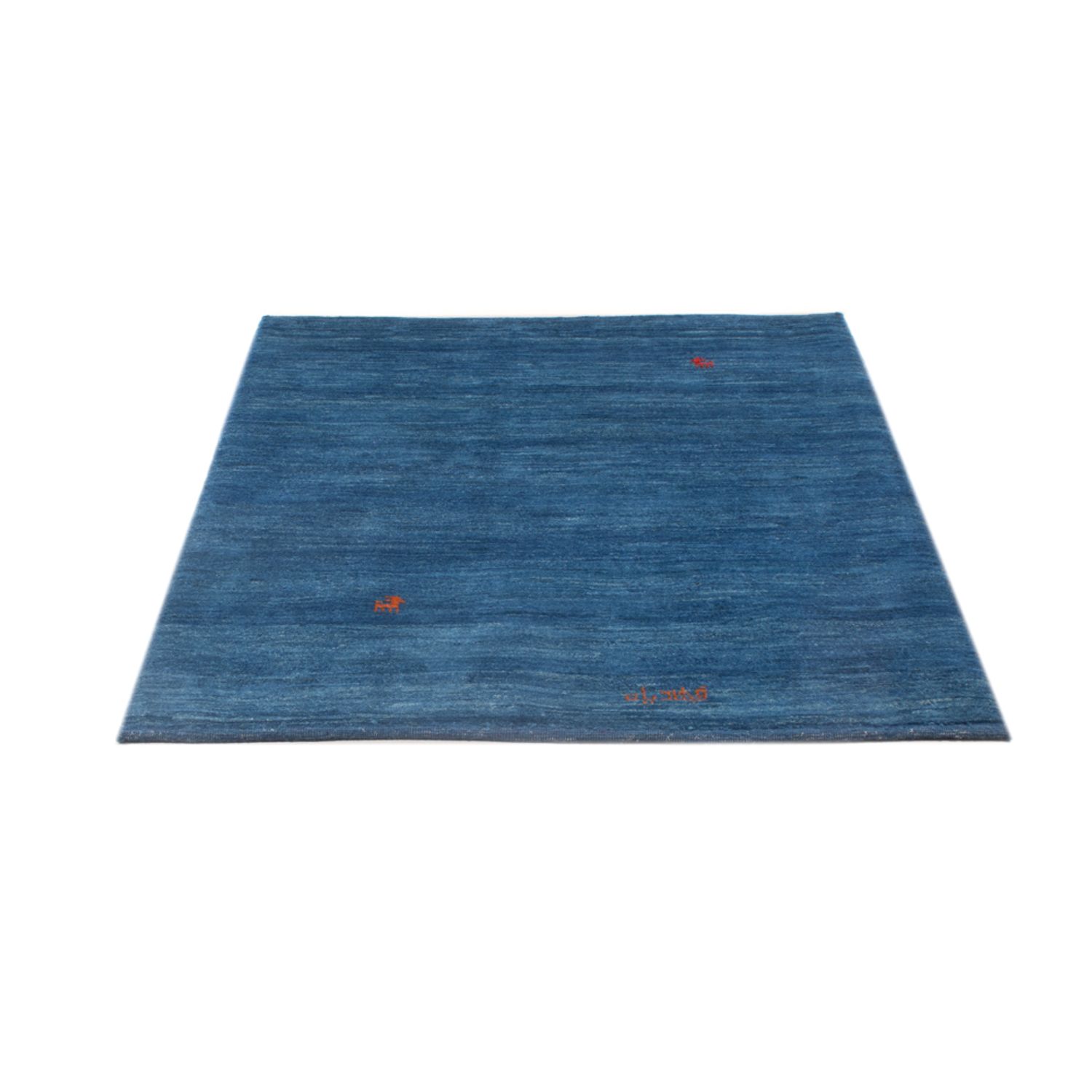 Alfombra Gabbeh - Persa - 140 x 102 cm - azul marino