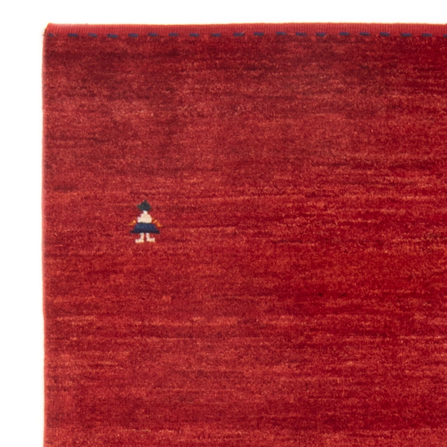 Tapis Gabbeh - Persan - 149 x 99 cm - rouge