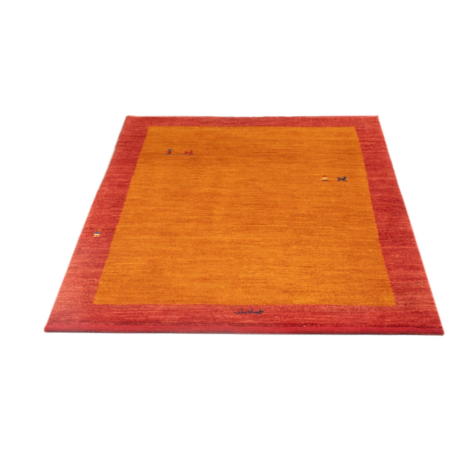 Tapete Gabbeh - Persa - 155 x 101 cm - multicolorido