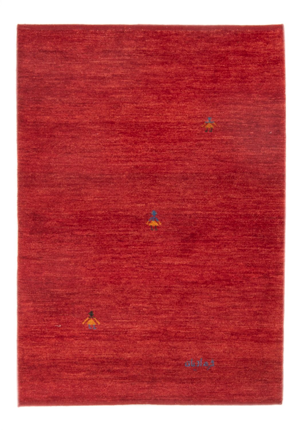 Gabbeh-matta - persisk - 145 x 96 cm - röd