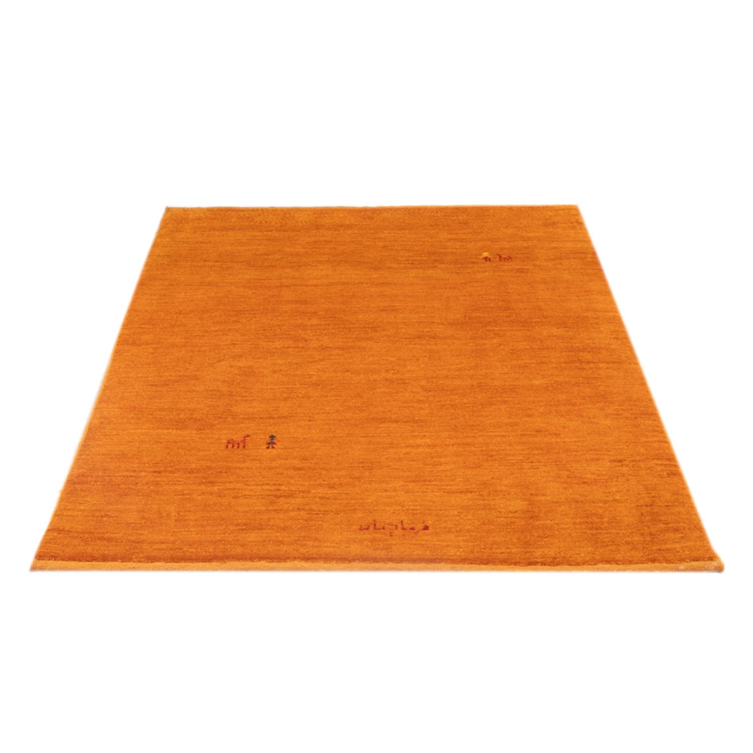 Tapis Gabbeh - Persan - 159 x 100 cm - terracotta