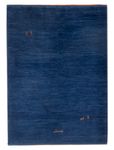 Tapete Gabbeh - Persa - 158 x 107 cm - azul escuro