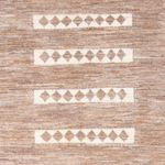 Tapis Gabbeh - Persan - 143 x 98 cm - marron clair