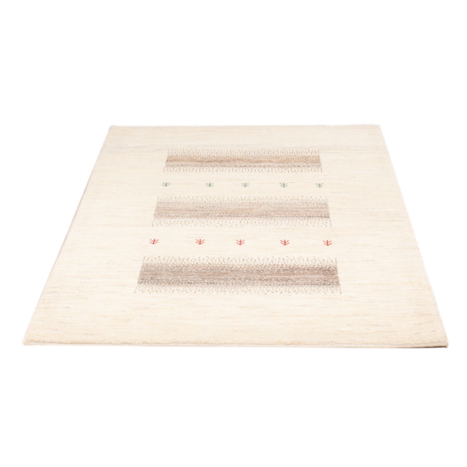 Tapis Gabbeh - Persan - 147 x 100 cm - beige clair