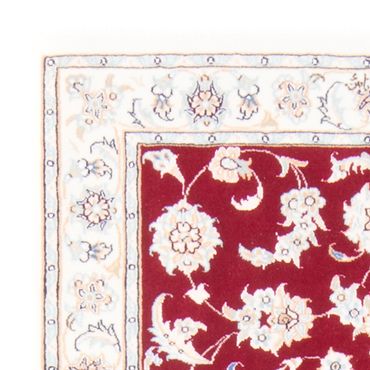 Tapis de couloir Tapis persan - Nain - Royal - 199 x 80 cm - rouge