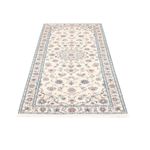 Tapis de couloir Tapis persan - Nain - Royal - 203 x 80 cm - crème