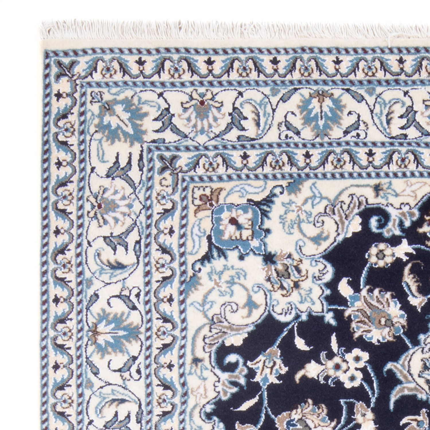 Perser Rug - Nain - Royal - 197 x 146 cm - dark blue