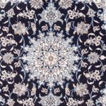 Tapis persan - Nain - Royal - 205 x 150 cm - bleu foncé