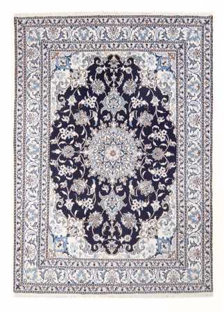 Tapis persan - Nain - Royal - 200 x 152 cm - bleu foncé