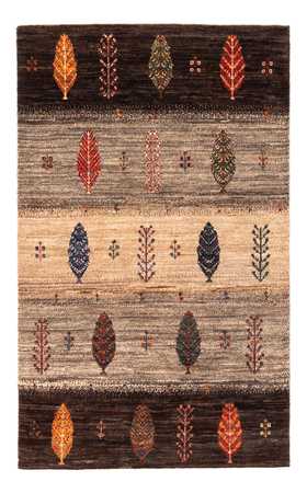 Alfombra Gabbeh - Loribaft Persa - Real - 137 x 90 cm - multicolor