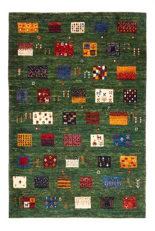 Tapis Gabbeh - Loribaft Persan - Royal - 129 x 88 cm - multicolore