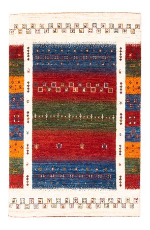 Tapis Gabbeh - Loribaft Persan - Royal - 122 x 82 cm - multicolore