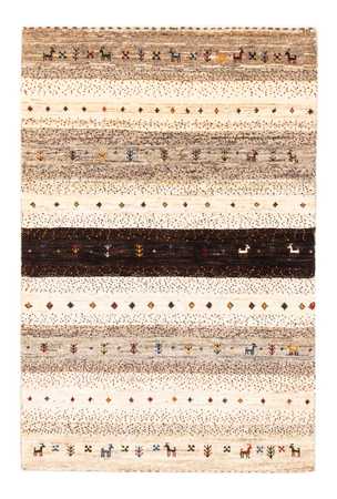 Tapete Gabbeh - Loribaft Persa - Real - 121 x 84 cm - multicolorido