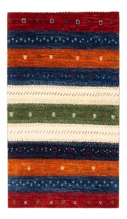 Alfombra Gabbeh - Loribaft Persa - Real - 140 x 85 cm - multicolor