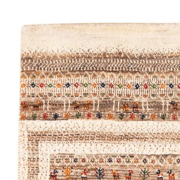 Tapete Gabbeh - Loribaft Persa - Real - 137 x 88 cm - multicolorido