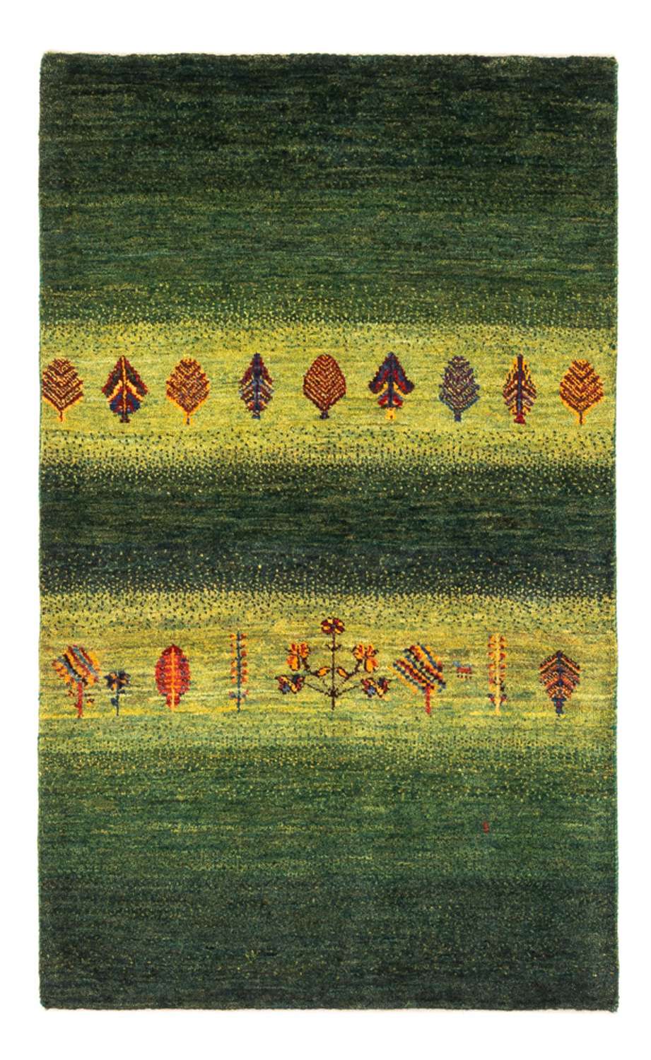 Tapis Gabbeh - Loribaft Persan - Royal - 137 x 86 cm - multicolore