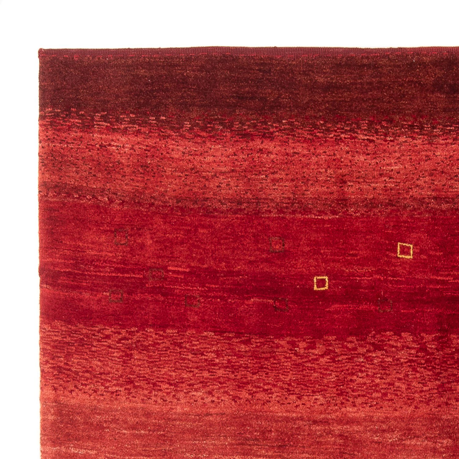 Tapis Gabbeh - Persan - 183 x 152 cm - rouge