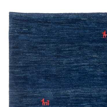 Tappeto Gabbeh - Persero - 190 x 150 cm - blu scuro